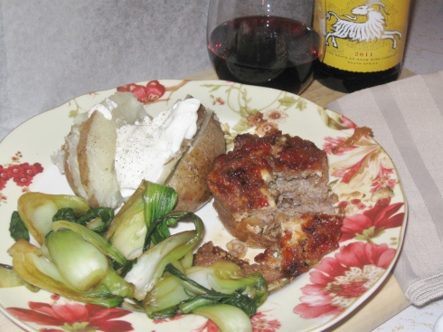 Savvy Single Mini Meat Loaf Supper